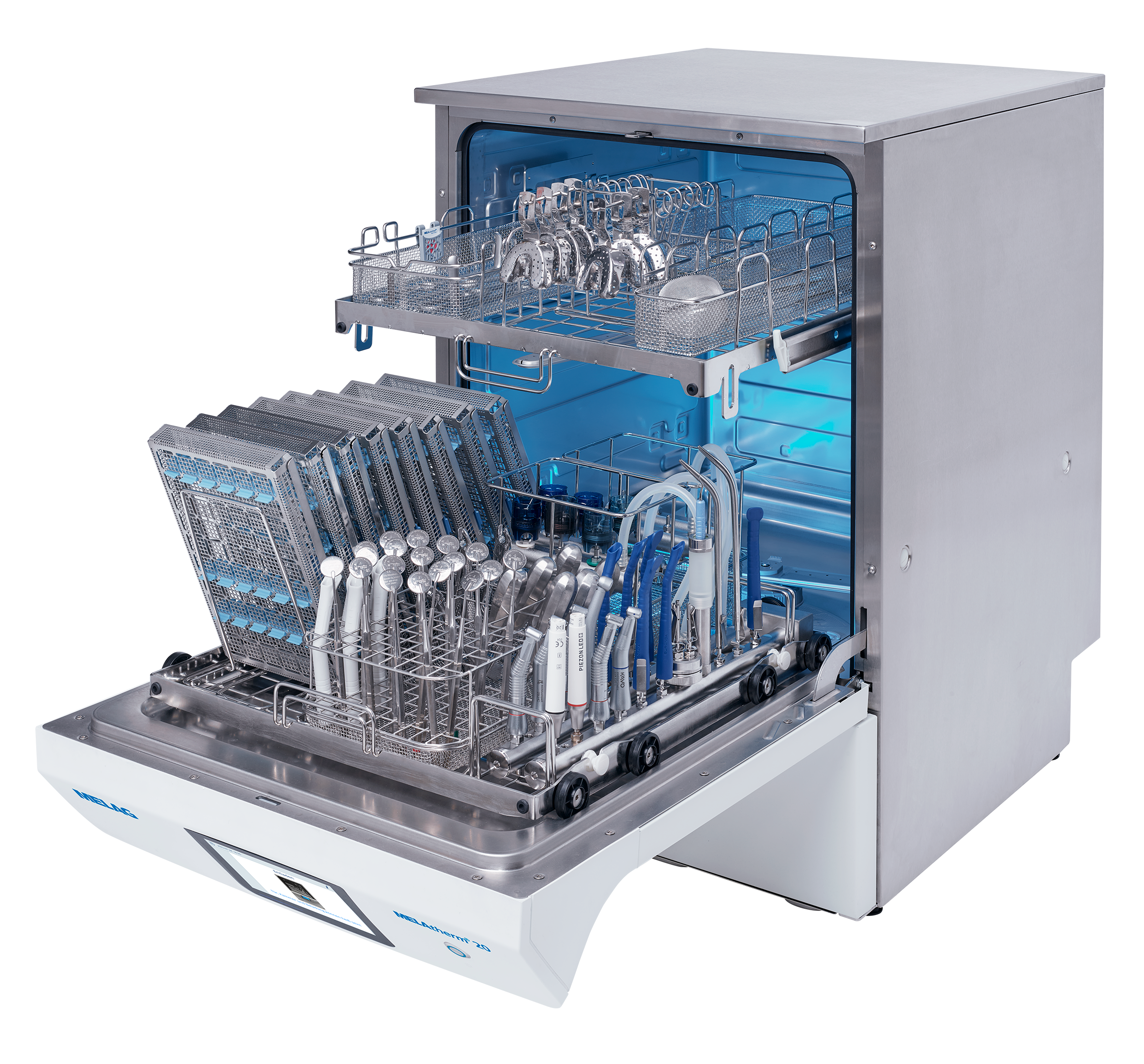 Instrumentopvasker, MELAG MELAtherm 20, åben